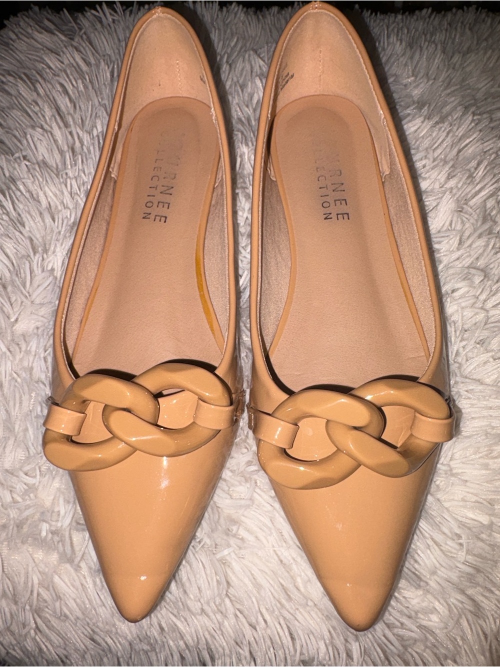 Size 8 nude flats
